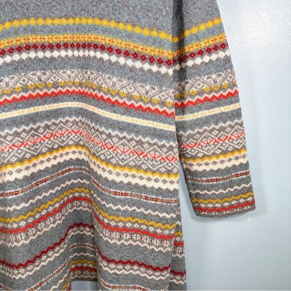 Sundance Lambs Wool Waterfall Draped Open Front Sweater Cardigan - Picture 8 of 12